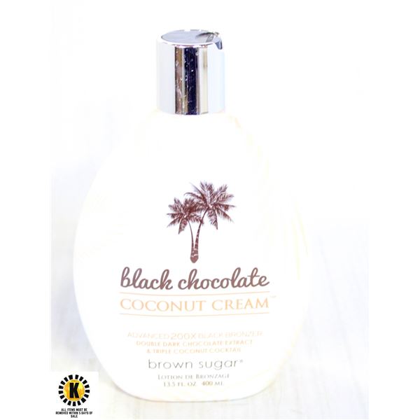 BLACK CHOCOLATE COCONUT CREAM 200X BRONZER 400 ML.