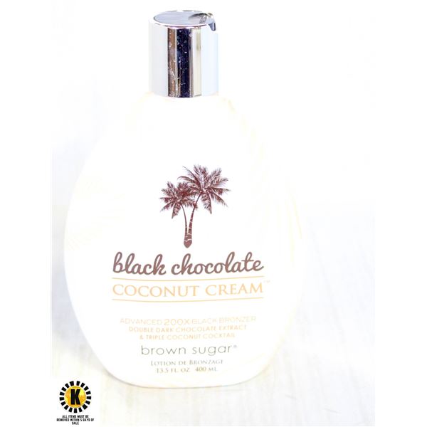 BLACK CHOCOLATE COCONUT CREAM 200X BRONZER 400 ML.