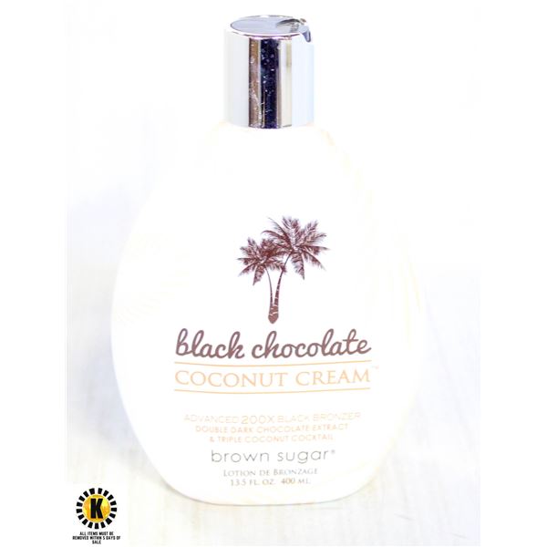 BLACK CHOCOLATE COCONUT CREAM 200X BRONZER 400 ML.