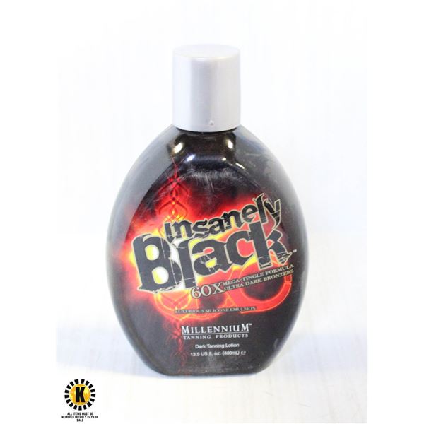 INSANELY BLACK 60X MEGA TINGLE FORMULA 400 ML.