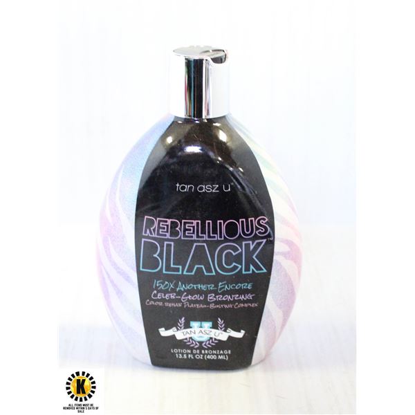 REBELLIOUS BLACK 150X BRONZER 400 ML.