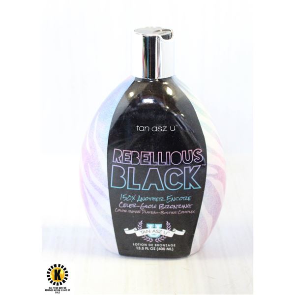 REBELLIOUS BLACK 150X BRONZER 400 ML.