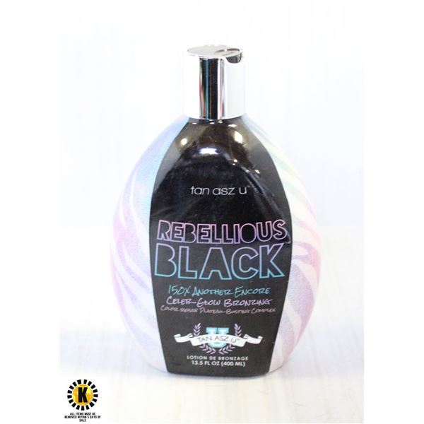 REBELLIOUS BLACK 150X BRONZER 400 ML.