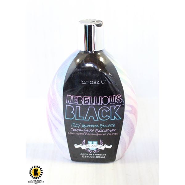 REBELLIOUS BLACK 150X BRONZER 400 ML.