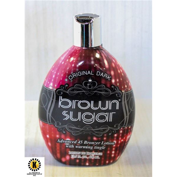 BROWN SUGAR ADVANCED 45 BRONZER LOTION 400 ML.