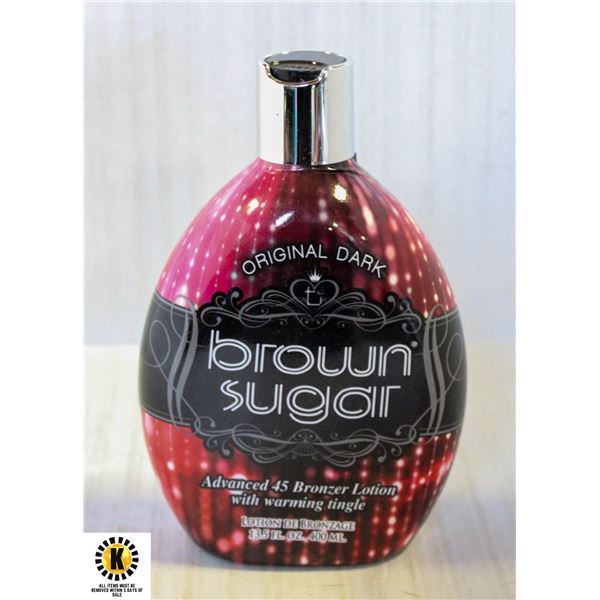 BROWN SUGAR ADVANCED 45 BRONZER LOTION 400 ML.