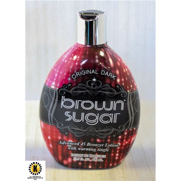 BROWN SUGAR ADVANCED 45 BRONZER LOTION 400 ML.