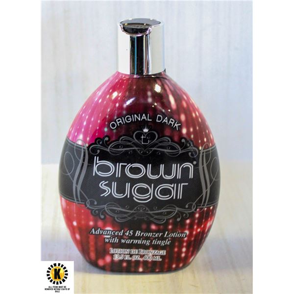 BROWN SUGAR ADVANCED 45 BRONZER LOTION 400 ML.