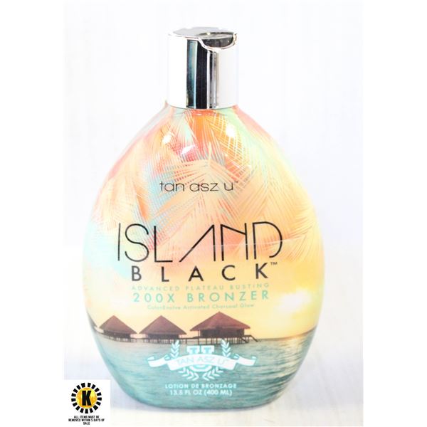 ISLAND BLACK 200X BRONZER 400ML.