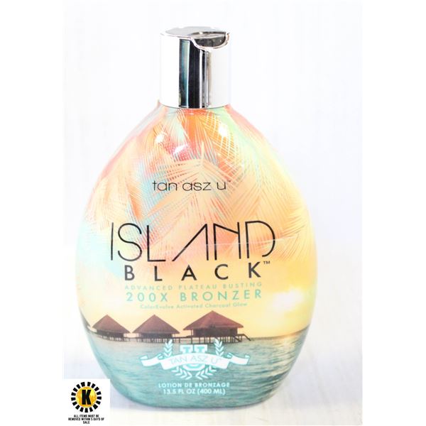 ISLAND BLACK 200X BRONZER 400ML.