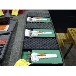(3) PC MECHANICAL TENSION METERS