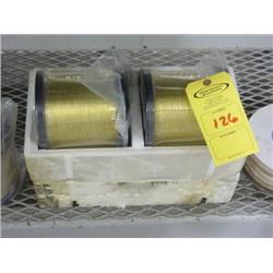 (2) SPOOLS OF EDM WIRE
