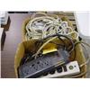 Image 1 : MISC COMPUTER CORDS & POWER STRIPS
