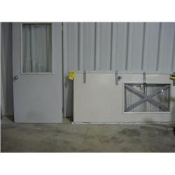 (2) STEEL DOORS