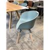 Image 2 : HAY AAC22 DUSTY BLUE/OAK ARM CHAIR