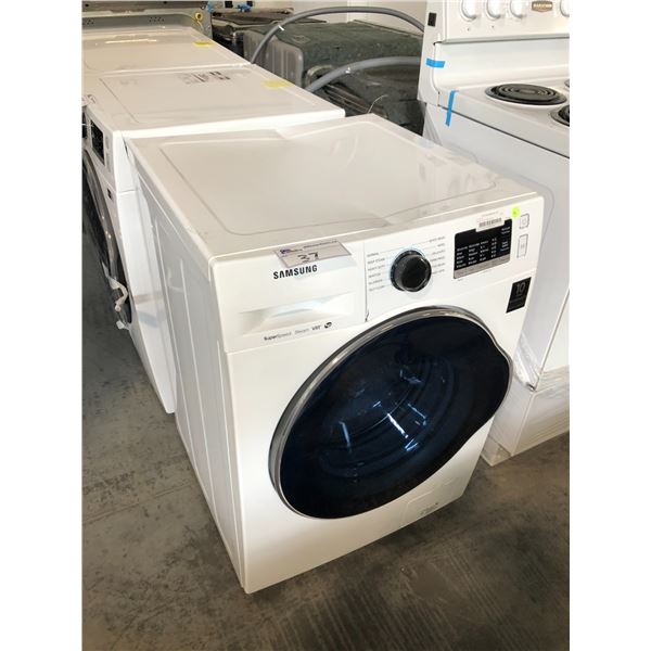 SAMSUNG WHITE DRYER MODEL DV22K6800EW/AC DENTED  24  X 25 D X 33 H TESTED WORKING