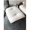 Image 3 : HERMAN MILLER EAMES WHITE LEATHER LOUNGE CHAIR AND OTTOMAN RETAIL PRICE $12,495 CAN