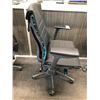 Image 2 : HERMAN MILLER EMBODY BLACK/CYAN FULLY ADJUSTABLE GAMING TASK CHAIR RETAIL $2264 CAN