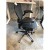 Image 2 : HERMAN MILLER AERON BLACK FULLY ADJUSTABLE TASK CHAIR SIZE A RETAIL $2525 CAN