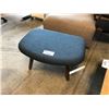 Image 2 : CARL HANSEN & SON BLUE WALNUT OTTOMAN