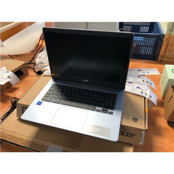 ACER CHROMEBOOK 314 14  LAPTOP COMPUTER WITH POWER SUPPLY