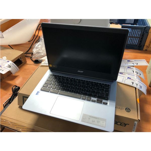 ACER CHROMEBOOK 314 14  LAPTOP COMPUTER WITH POWER SUPPLY