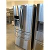 Image 2 : SAMSUNG STAINLESS STEEL FRIDGE/FREEZER WITH ICE DISPENSER MODEL RF25HMIDBSR 33"W X 36"D X 70"H