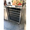 Image 1 : FRIDGIDAIRE STAINLESS STEEL 7 TIER WINE CHILLER MODEL FWC5233RS 24"W X 24"D X 35"H - NO HANDLE