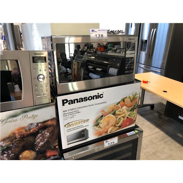 PANASONIC STAINLESS STEEL MICROWAVE OVEN MODEL NN-ST681S