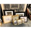 Image 2 : LARGE LOT OF ASSORTED FRAMED ARTWORK