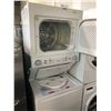 Image 1 : FRIGIDAIRE WHITE STACKING WASHER/DRYER MODEL FLC752CAW 27" X 26" 76" DRYER DOESNT LIGHT UP