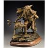Image 3 : Spirit Wolf Bronze by Sculptor Mark David James