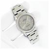 Image 3 : Rolex Mens Stainless Steel Gray Roman 36MM Datejust Wristwatch With Box