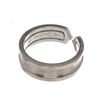 Image 3 : Cartier 18k White Gold Love Band Ring