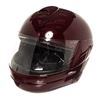 Image 1 : Gucci Vintage Burgundy GG Supreme Print PVC Motorcycle Full-face XL Helmet