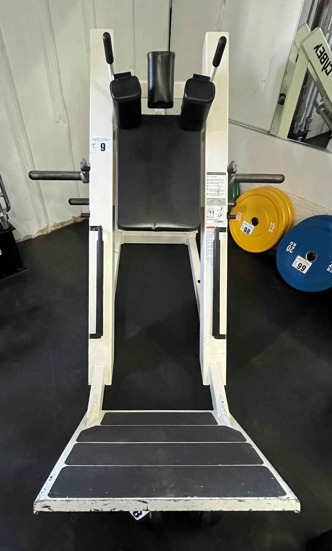 Cybex Plate Loaded Hack Squat Machine