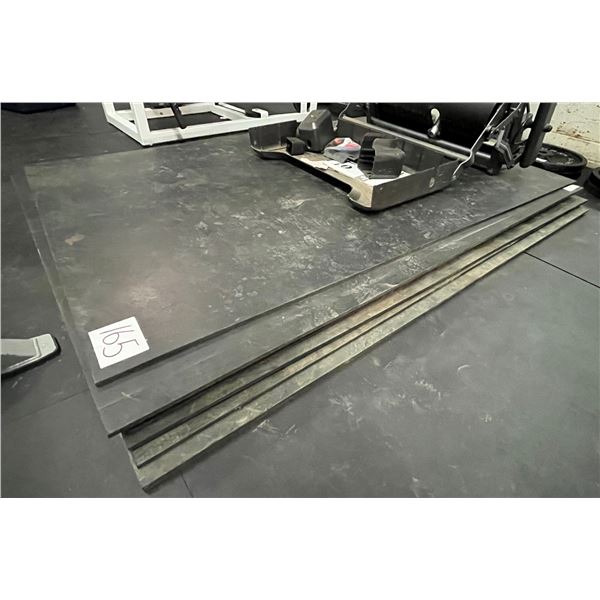 10 - Rubber Mats (In a Stack) (6ft x 4ft x 3/8in)