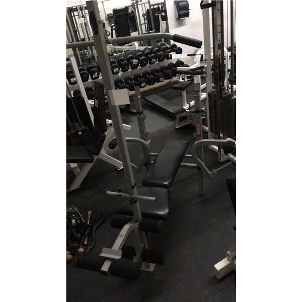 Work pro workout station, Bench/chest press, leg extension, hamstring