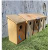 Image 3 : Five Handmade Birdhouses