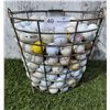Image 1 : Basket Full Of Golf And Range Balls