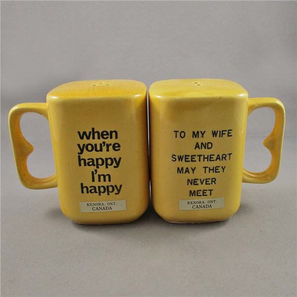 Vintage Novelty Salt & Pepper Shakers