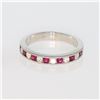 Image 1 : Platinum Ruby and Diamond Ring