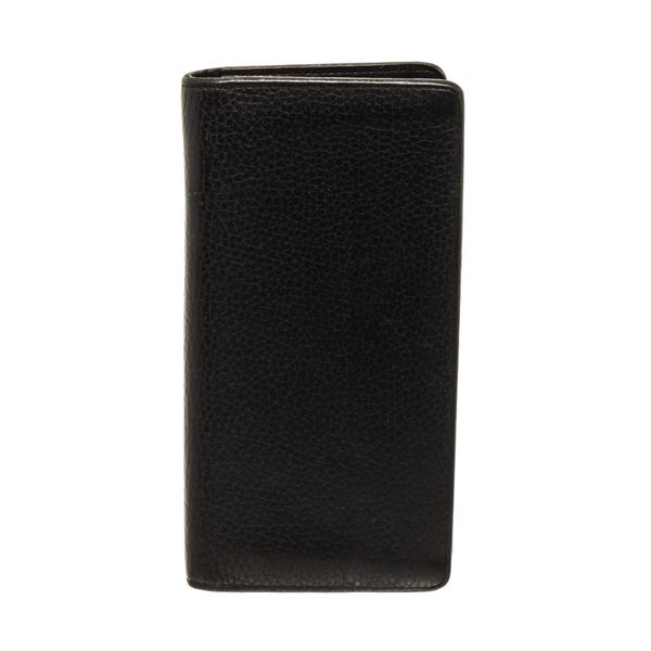 Louis Vuitton Black Leather Brazza Wallet