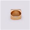 Image 4 : 18K Gold Iolite & Yellow Sapphire Ring