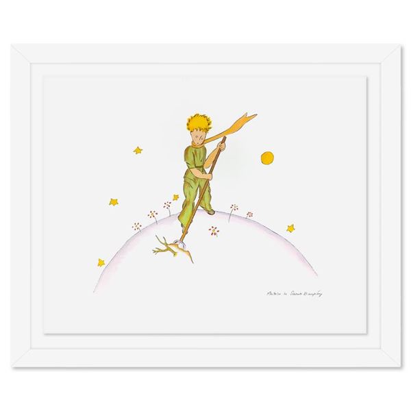 The Little Prince On His Planet By Antoine de Saint-Exupery (1900-1944)