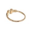 Image 4 : Tiffany & Co Gold T Wire Diamond Ring 6