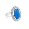 Image 2 : Turquoise Oval Ring