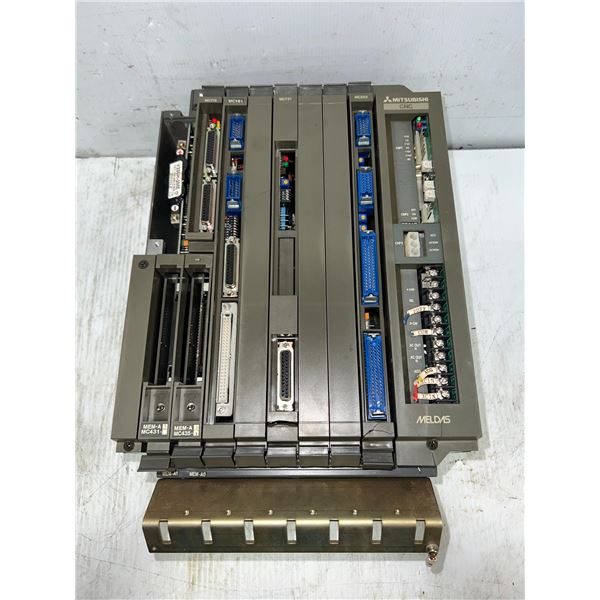 Mitsubishi #FCA325MY-V Numerical Control System - Rack w/Boards & Power Supply