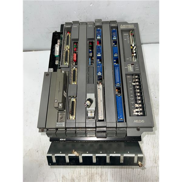 Mitsubishi #FCA M315L2NJ-1 Numerical Control System Rack w/Boards & Power Supply