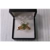 Image 3 : Jade 14kt Gold Plated Ring